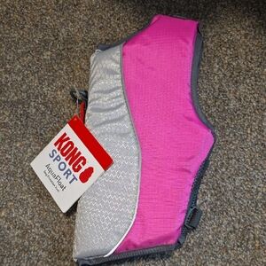 KONG Sport Aquafloat Pink and Gray Vest